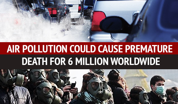 Atmospheric Pollution Causes Earth Deaths Of 6 Million People Globally