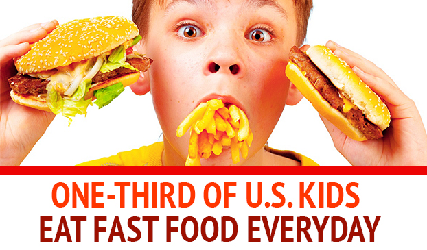 CDC Study Shows More Than 30 Percent Of U.S. Kids Eat Fast Food Every Day
