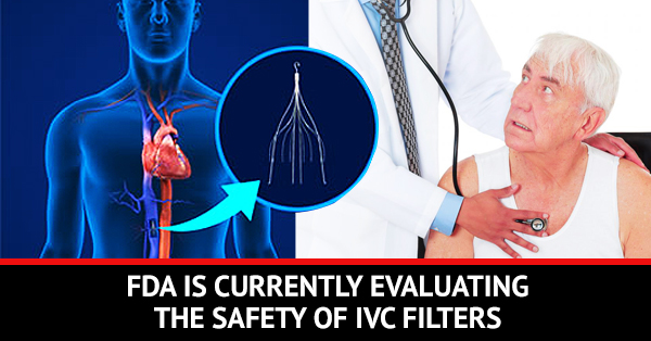 Food and Drug Administration Analyzes The Removal Of Inferior Vena Cava Filters